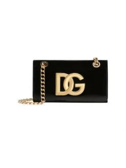DOLCE&GABBANA DG Logo Patent Leather Clutch-On-Chain White -Deals DOLCE&GABBANA Store unnamed file 1541