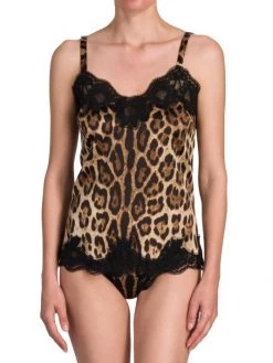DOLCE&GABBANA Cheetah-Print Cami Top -Deals DOLCE&GABBANA Store unnamed file 1550