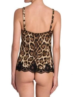 DOLCE&GABBANA Cheetah-Print Cami Top -Deals DOLCE&GABBANA Store unnamed file 1551