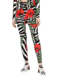 DOLCE&GABBANA Poppy & Zebra-Print Leggings 11 DOLCE&GABBANA Poppy & Zebra-Print Leggings -Deals DOLCE&GABBANA Store unnamed file 1560