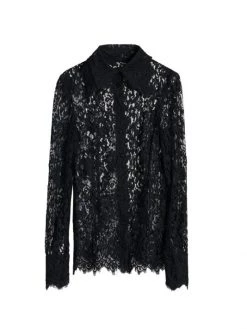DOLCE&GABBANA Open Lace Shirt