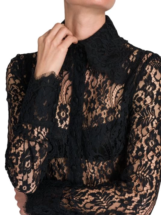 DOLCE&GABBANA Open Lace Shirt 8 DOLCE&GABBANA Open Lace Shirt - Image 6
