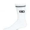 DOLCE&GABBANA DG Logo Calf Socks For Men White -Deals DOLCE&GABBANA Store unnamed file 1591