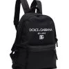 DOLCE&GABBANA Kid's Logo Nylon-Blend Backpack For Kids -Deals DOLCE&GABBANA Store unnamed file 1606