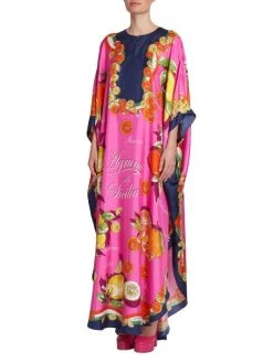 DOLCE&GABBANA Capri Silk Painterly Fruit Kaftan -Deals DOLCE&GABBANA Store unnamed file 1621