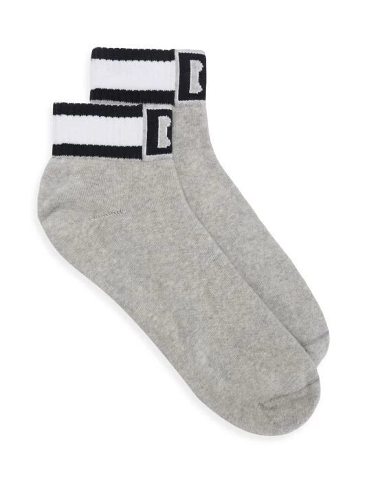 DOLCE&GABBANA Cotton Ankle Socks For Men 3 DOLCE&GABBANA Cotton Ankle Socks For Men