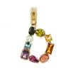 DOLCE&GABBANA Rainbow Alphabet 18K Yellow Gold & Multi Gemstone Initial D Charm -Deals DOLCE&GABBANA Store unnamed file 163