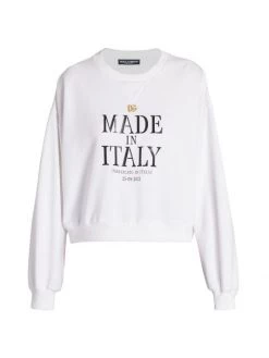 DOLCE&GABBANA Made In Italy Oversized Sweatshirt