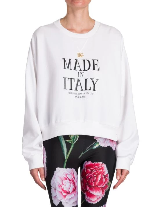 DOLCE&GABBANA Made In Italy Oversized Sweatshirt 5 DOLCE&GABBANA Made In Italy Oversized Sweatshirt - Image 3