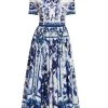 DOLCE&GABBANA Blu Mediterraneo Printed Fit & Flare Midi-Dress 1 DOLCE&GABBANA Blu Mediterraneo Printed Fit & Flare Midi-Dress -Deals DOLCE&GABBANA Store unnamed file 1644