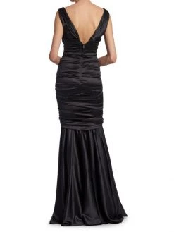 DOLCE&GABBANA Ruched Silk Gown 12 DOLCE&GABBANA Ruched Silk Gown -Deals DOLCE&GABBANA Store unnamed file 1654
