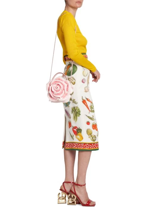 DOLCE&GABBANA Capri Ribbed Long-Sleeve Top 4 DOLCE&GABBANA Capri Ribbed Long-Sleeve Top - Image 2