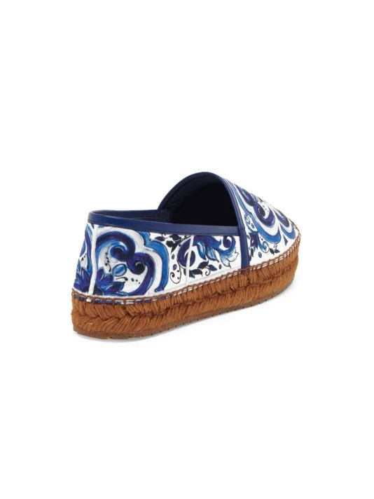 DOLCE&GABBANA Brocade Printed Espadrilles 5 DOLCE&GABBANA Brocade Printed Espadrilles - Image 3
