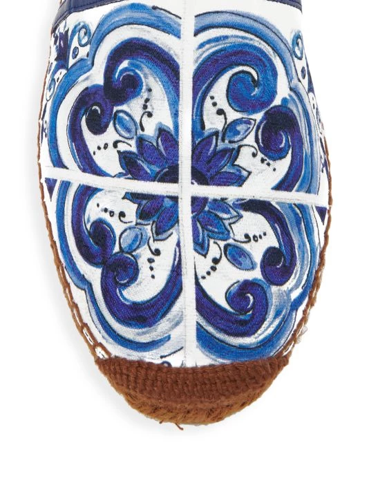 DOLCE&GABBANA Brocade Printed Espadrilles 6 DOLCE&GABBANA Brocade Printed Espadrilles - Image 4