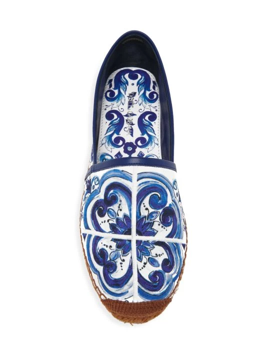 DOLCE&GABBANA Brocade Printed Espadrilles 7 DOLCE&GABBANA Brocade Printed Espadrilles - Image 5