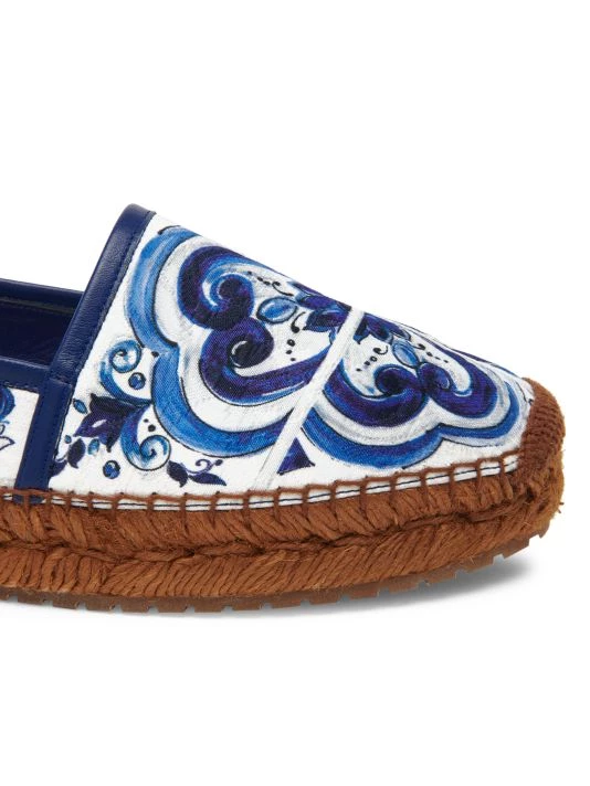 DOLCE&GABBANA Brocade Printed Espadrilles 8 DOLCE&GABBANA Brocade Printed Espadrilles - Image 6