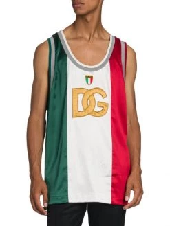 DOLCE&GABBANA Tricolor Satin Logo Jersey For Men 10 DOLCE&GABBANA Tricolor Satin Logo Jersey For Men -Deals DOLCE&GABBANA Store unnamed file 1729