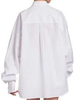 DOLCE&GABBANA Oversized Eyelet-Embellished Shirt -Deals DOLCE&GABBANA Store unnamed file 1737