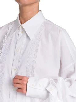 DOLCE&GABBANA Oversized Eyelet-Embellished Shirt -Deals DOLCE&GABBANA Store unnamed file 1738
