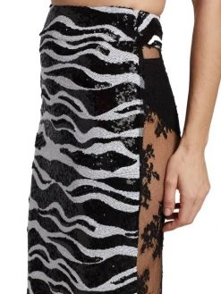 DOLCE&GABBANA Zebra Print Pencil Skirt -Deals DOLCE&GABBANA Store unnamed file 1759