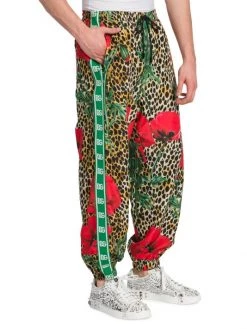 DOLCE&GABBANA Animal & Flower Print Jogger Pants For Men -Deals DOLCE&GABBANA Store unnamed file 1764
