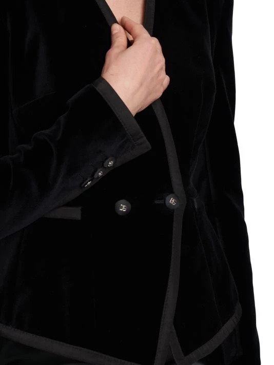 DOLCE&GABBANA Zebra Double-Breasted Velvet Jacket 8 DOLCE&GABBANA Zebra Double-Breasted Velvet Jacket - Image 6