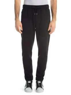 DOLCE&GABBANA Plaque Cotton Sweatpants For Men -Deals DOLCE&GABBANA Store unnamed file 1801