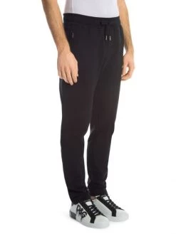 DOLCE&GABBANA Plaque Cotton Sweatpants For Men -Deals DOLCE&GABBANA Store unnamed file 1802