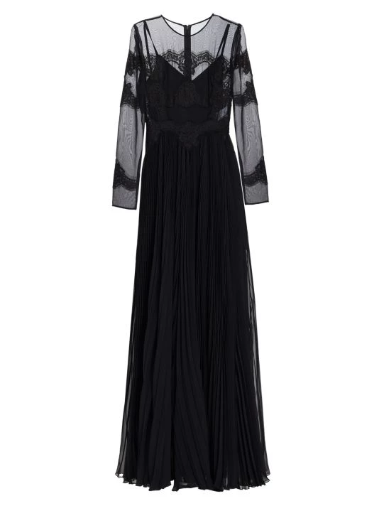 DOLCE&GABBANA Semi-Sheer Lace-Embellished Gown 3 DOLCE&GABBANA Semi-Sheer Lace-Embellished Gown