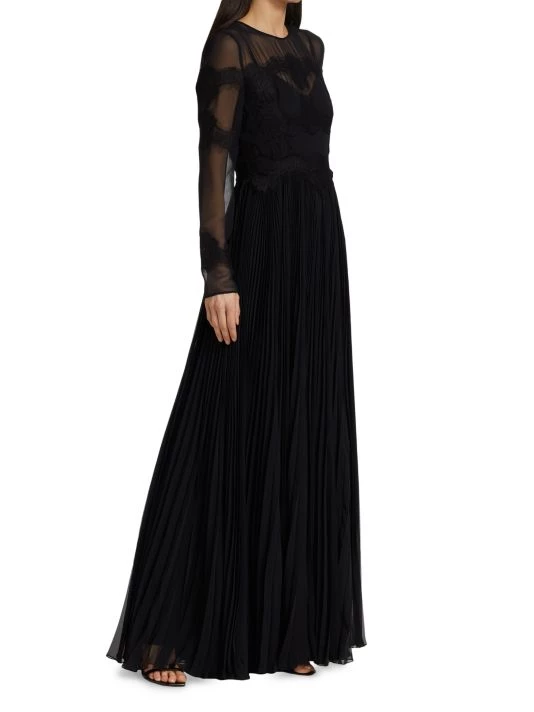 DOLCE&GABBANA Semi-Sheer Lace-Embellished Gown 6 DOLCE&GABBANA Semi-Sheer Lace-Embellished Gown - Image 4