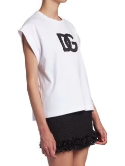 DOLCE&GABBANA Logo Patch T-Shirt -Deals DOLCE&GABBANA Store unnamed file 1850