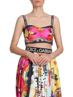 DOLCE&GABBANA Capri Cropped Painterly Silk Top 10 DOLCE&GABBANA Capri Cropped Painterly Silk Top -Deals DOLCE&GABBANA Store unnamed file 1891