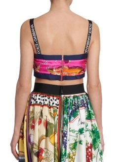 DOLCE&GABBANA Capri Cropped Painterly Silk Top 12 DOLCE&GABBANA Capri Cropped Painterly Silk Top -Deals DOLCE&GABBANA Store unnamed file 1893