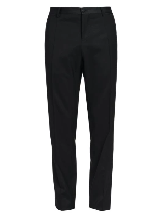 DOLCE&GABBANA Single-Pleat Stretch Wool Pants For Men 3 DOLCE&GABBANA Single-Pleat Stretch Wool Pants For Men