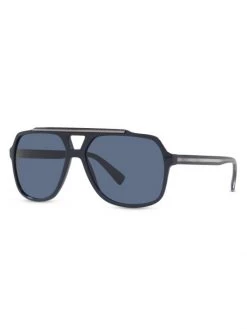 DOLCE&GABBANA Gros Grain 60MM Sunglasses For Men Black 11 DOLCE&GABBANA Gros Grain 60MM Sunglasses For Men Black -Deals DOLCE&GABBANA Store unnamed file 1930