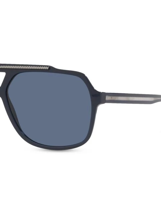 DOLCE&GABBANA Gros Grain 60MM Sunglasses For Men Black 5 DOLCE&GABBANA Gros Grain 60MM Sunglasses For Men Black - Image 3