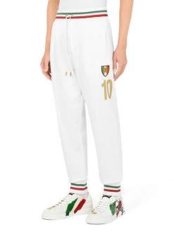 DOLCE&GABBANA Stripe-Trim Cotton Joggers For Men -Deals DOLCE&GABBANA Store unnamed file 1945