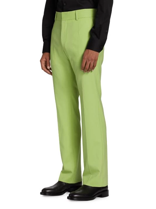 DOLCE&GABBANA Single-Pleated Wool-Blend Pants For Men 6 DOLCE&GABBANA Single-Pleated Wool-Blend Pants For Men - Image 4