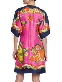 DOLCE&GABBANA Capri Painterly Colorblocked Silk Minidress -Deals DOLCE&GABBANA Store unnamed file 1987