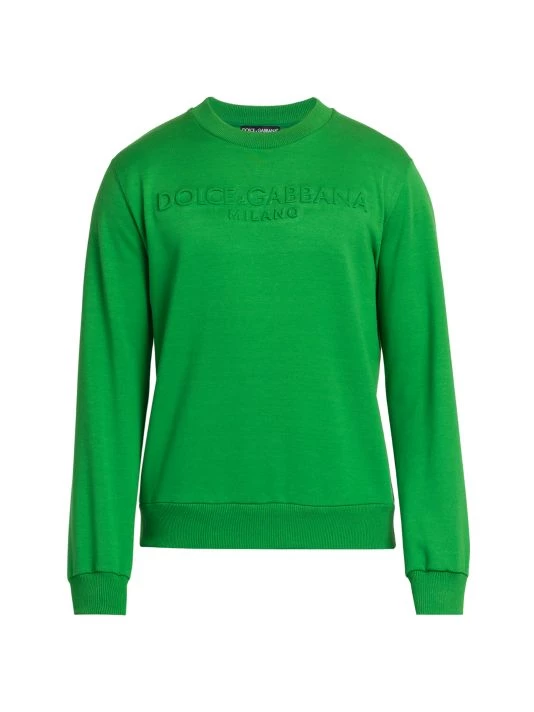 DOLCE&GABBANA Logo Crewneck Sweater For Men 3 DOLCE&GABBANA Logo Crewneck Sweater For Men
