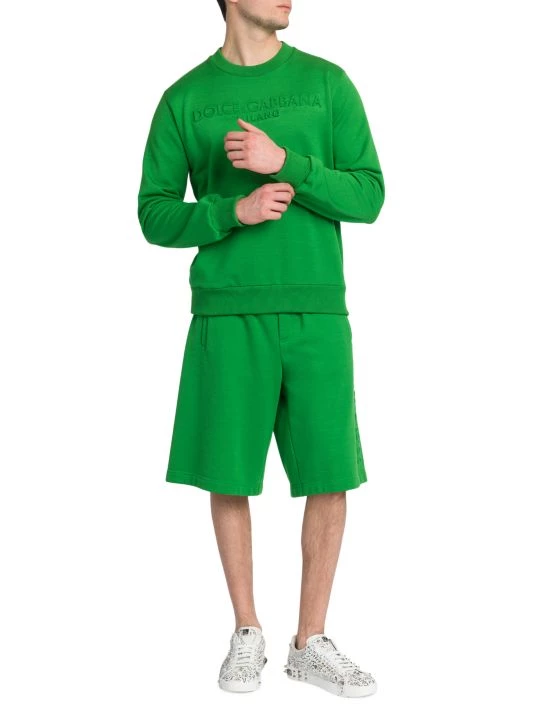 DOLCE&GABBANA Logo Crewneck Sweater For Men 4 DOLCE&GABBANA Logo Crewneck Sweater For Men - Image 2