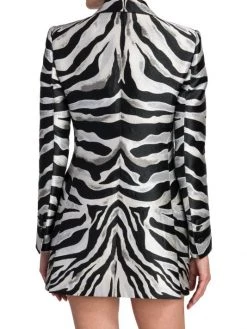DOLCE&GABBANA Zebra Print Jacquard Blazer -Deals DOLCE&GABBANA Store unnamed file 2006