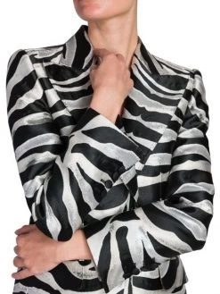 DOLCE&GABBANA Zebra Print Jacquard Blazer -Deals DOLCE&GABBANA Store unnamed file 2007