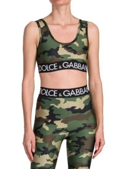 DOLCE&GABBANA Camouflage Logo Sports Bra -Deals DOLCE&GABBANA Store unnamed file 2010
