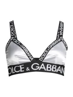 DOLCE&GABBANA Satin Logo Triangle Bra Black 9 DOLCE&GABBANA Satin Logo Triangle Bra Black -Deals DOLCE&GABBANA Store unnamed file 2037