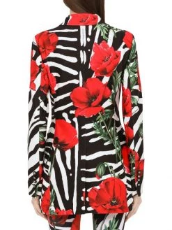DOLCE&GABBANA Zebra & Floral-Print Blazer 12 DOLCE&GABBANA Zebra & Floral-Print Blazer -Deals DOLCE&GABBANA Store unnamed file 2042