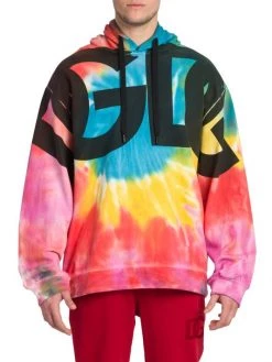 DOLCE&GABBANA Tie-Dye Hoodie Sweatshirt For Men -Deals DOLCE&GABBANA Store unnamed file 2086