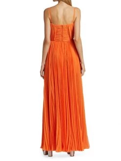 DOLCE&GABBANA Collection W Ruched & Pleated Chiffon Gown -Deals DOLCE&GABBANA Store unnamed file 212