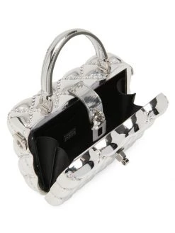 DOLCE&GABBANA Quilted Metallic Top Handle Bag -Deals DOLCE&GABBANA Store unnamed file 2132