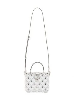 DOLCE&GABBANA Quilted Metallic Top Handle Bag -Deals DOLCE&GABBANA Store unnamed file 2133